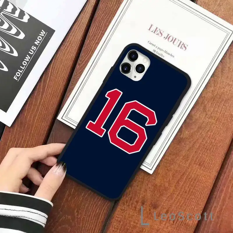 

Basketball clothing Number Phone Cases for iPhone 11 12 pro XS MAX 8 7 6 6S Plus X 5S SE 2020 XR Soft silicone