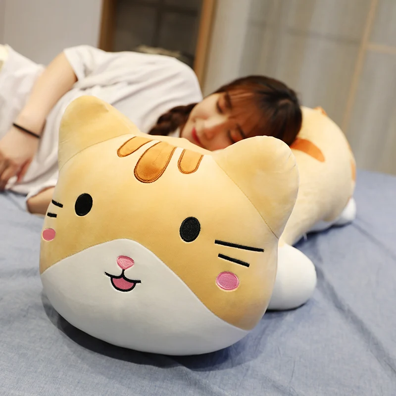 

40-100cm big size Butt Cat Pillow Cute Animal Stuffed Plush Toy Doll for Kids Lovely Soft Sleep Pillow Gift for Girl