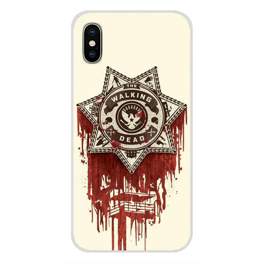 Чехол для телефона Comic The Walking Dead Motorola Moto X4 E4 E5 G5 G5S G6 Z Z2 Z3 G G2 G3 C Play Plus | Мобильные