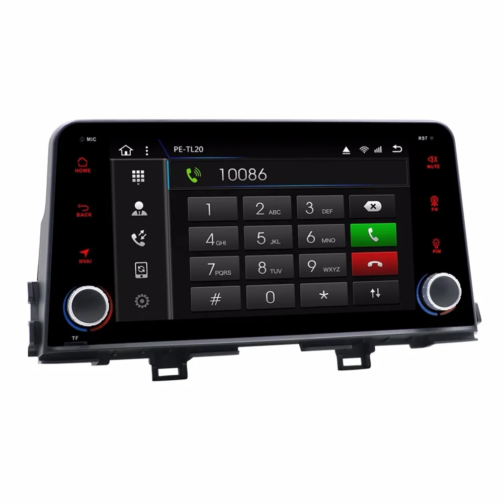 8 &quot1 Din Автомобильный Радио Android 10 0 для KIA PICANTO Утро 2017-Автомобильный