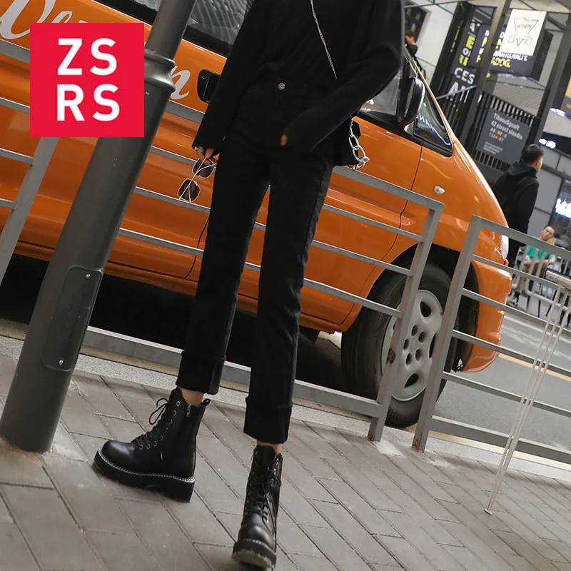 Zsrs Vintage Harem Jeans Women Blue High Waist Denim Pants Streetwear Loose Female Buttons Zipper Ladies 2020 | Женская одежда