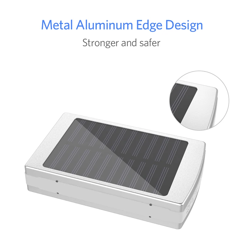 Солнечная батарея 20000mAh 3 usb порта 21LED зарядное устройство для сотового телефона +