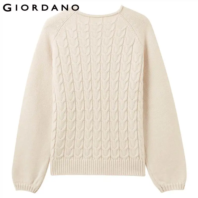 Свитер женский трикотажный в рубчик с круглым вырезом однотонный 05359625 | Женская