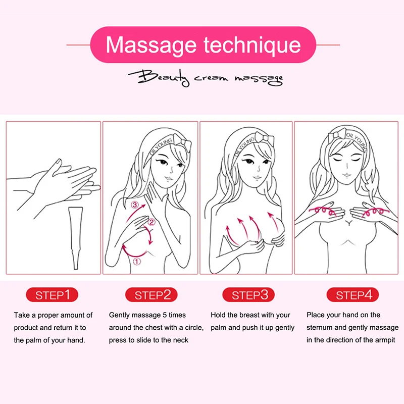 

OEDO Up Size Breast Enlargement Cream Promote Female Hormones Brest Enhancement Cream Bust Fast Growth Boobs Firming Chest Care