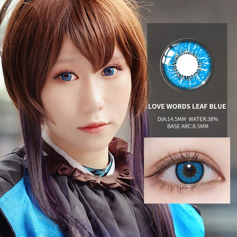 【ovolook】2pcs1 pair series colored lenses for eyes contact lenses eye color lens soft cosplay contacts free global shipping