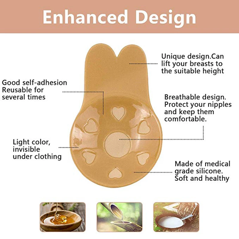 Бюстгальтер без бретелек клейкие бюстгальтеры пуш-ап для женщин бюстгальтер с