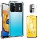 поко м4 про чехол,Чехлы Poco M4 Pro 5g case Poco M4 Pro чехол силиконовый  + стекло для Xiaomi Poco M4 Pro Poko M4Pro противоударная задняя крышка Pocco M4 Pro чехол для телефона пока м4 про