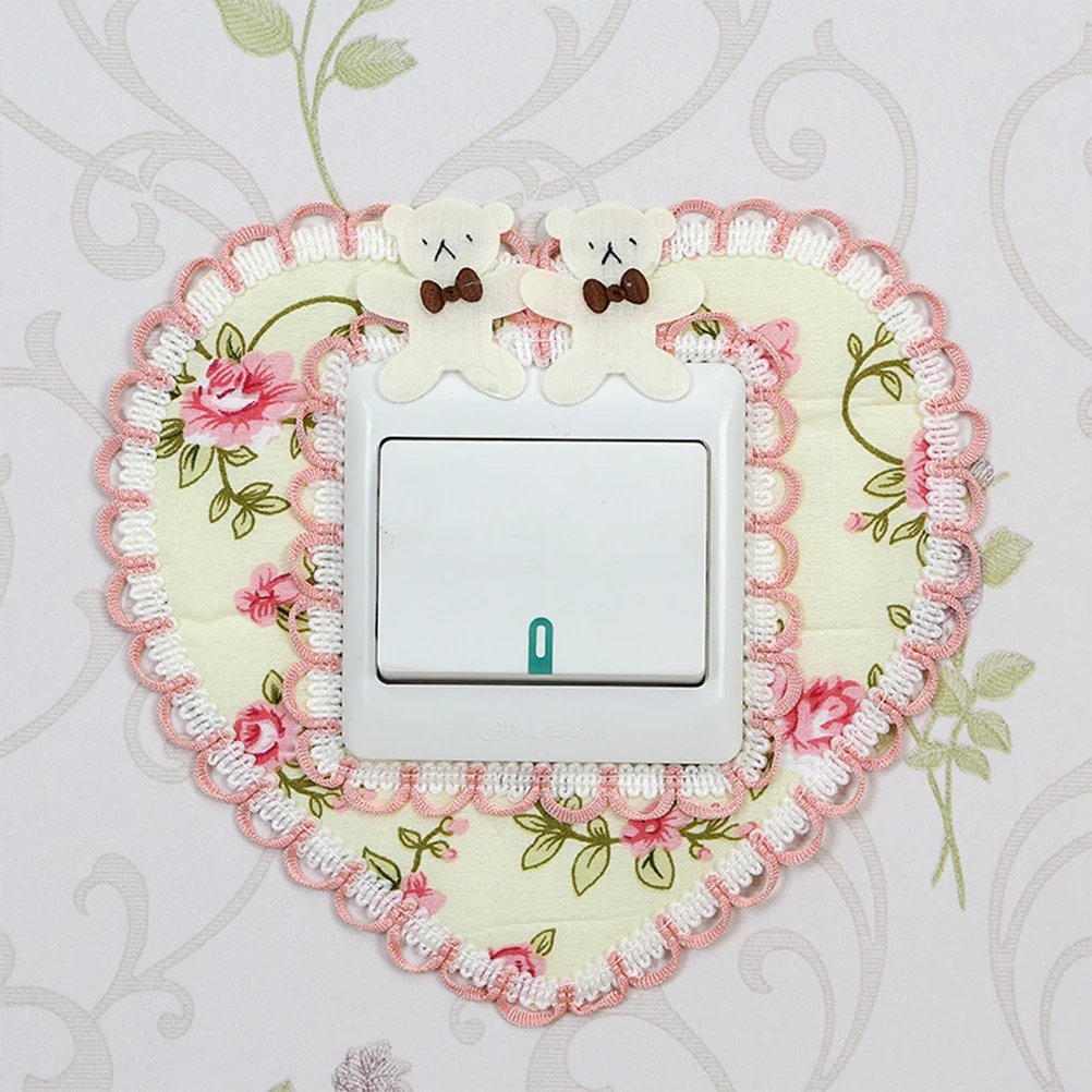 10 шт. наклейки для домашней одежды Защитные чехлы с мультяшным переключателем