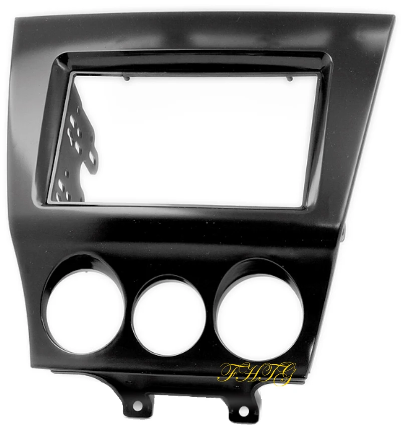 Car Radio Fascia,Dash Kit  is suitable for 2011 Mazda RX8(UV Black),Double Din Car Audio Frame