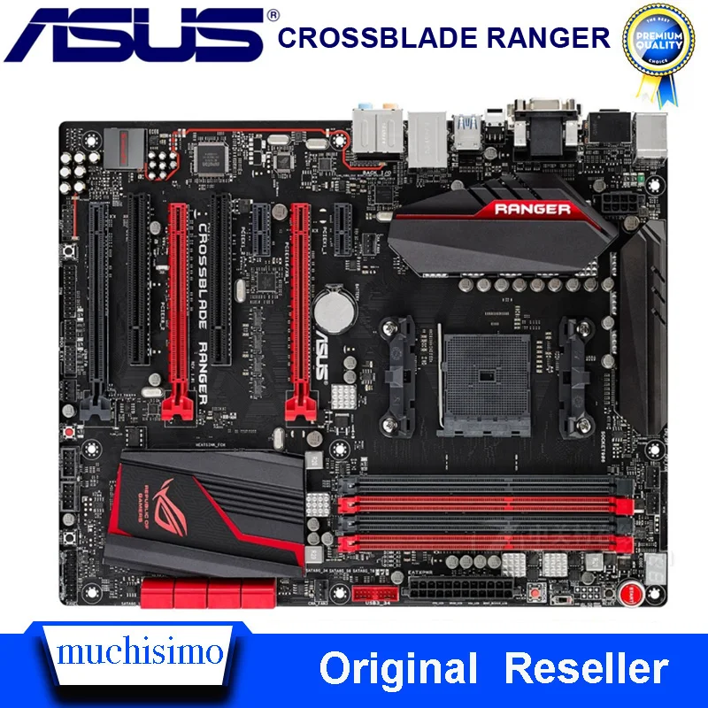 Разъем FM2/FM2 + Материнская плата Asus CROSSBLADE RANGER AMD A88X DDR3 64 Гб A10 A8 A6 A4 PCI E 3 0 десктопная