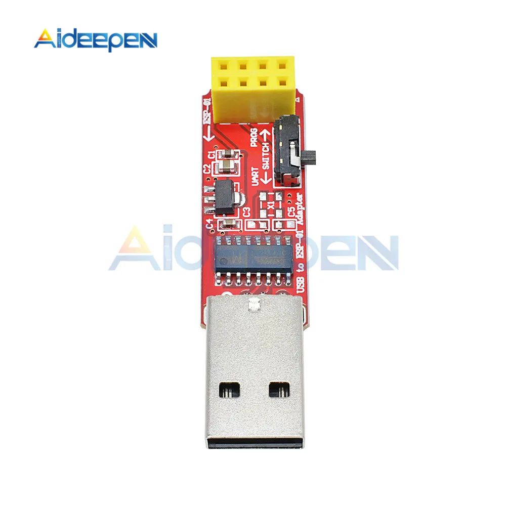 USB к ESP8266 ESP 01 Wi Fi модуль адаптера с драйвером CH340G интегральные схемы беспроводной