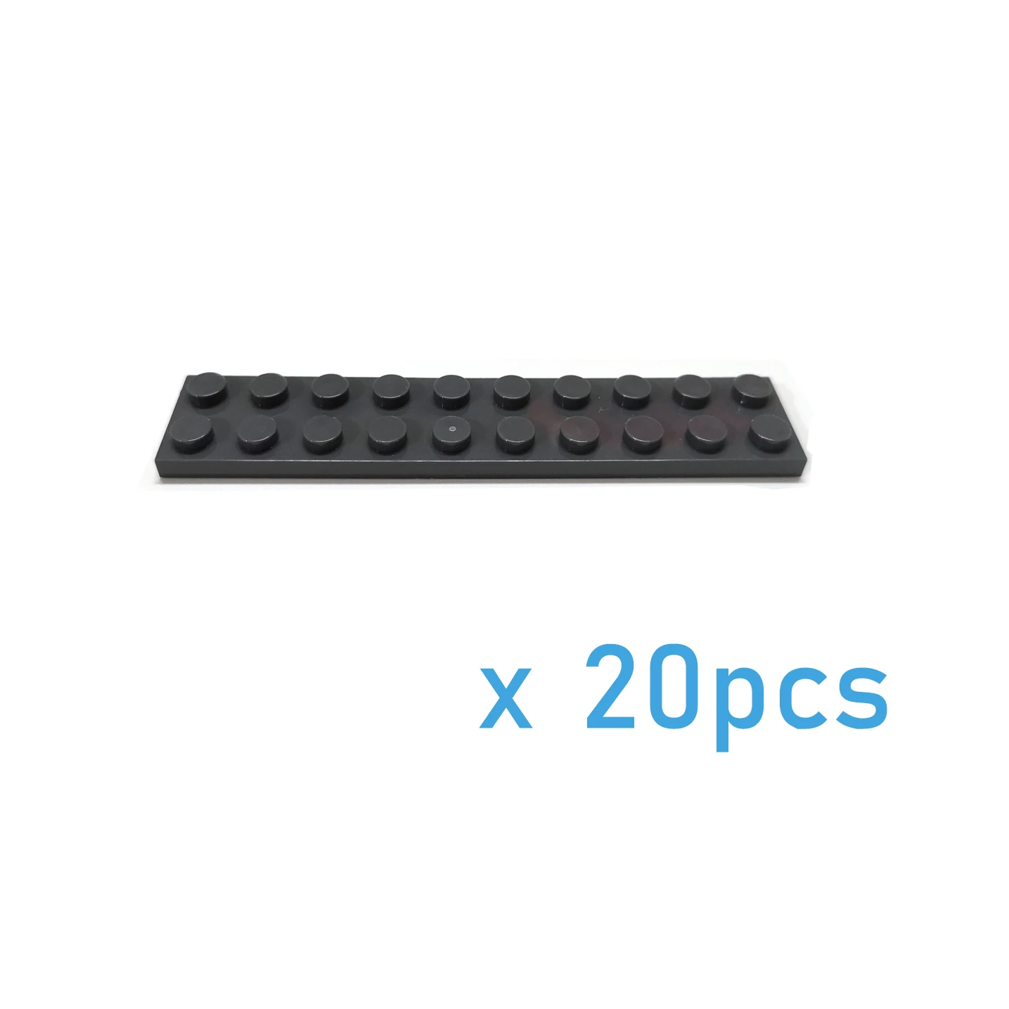 20 штук DIY строительные блоки тонкий цифры кирпичи 2x10 точек развивающие