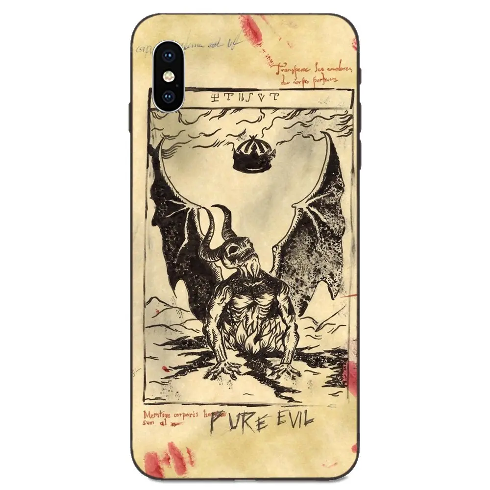 Арт Зловещие мертвецы книги плакат печать ТПУ для Xiaomi Redmi Note 3 3S 4 4A 4X5 5A 6 6A 7 7A K20 Plus Pro