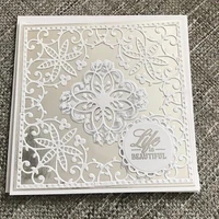 square star lace frame die cuts new 2021 scrapbooking crafts card making supplies metal cutting dies stencils photo album decor