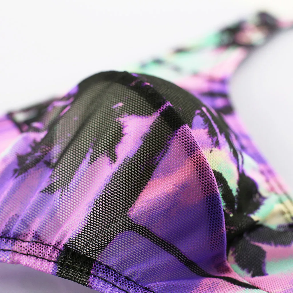 Трусы JAYCOSIN Мужские дышащие пикантное нижнее белье с принтом дерева натуральные