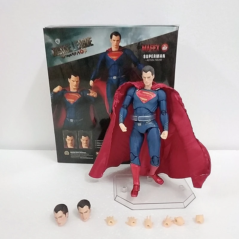 DC Супермен Mafex 057 Лига Справедливости фигурка модель игрушки кукла для