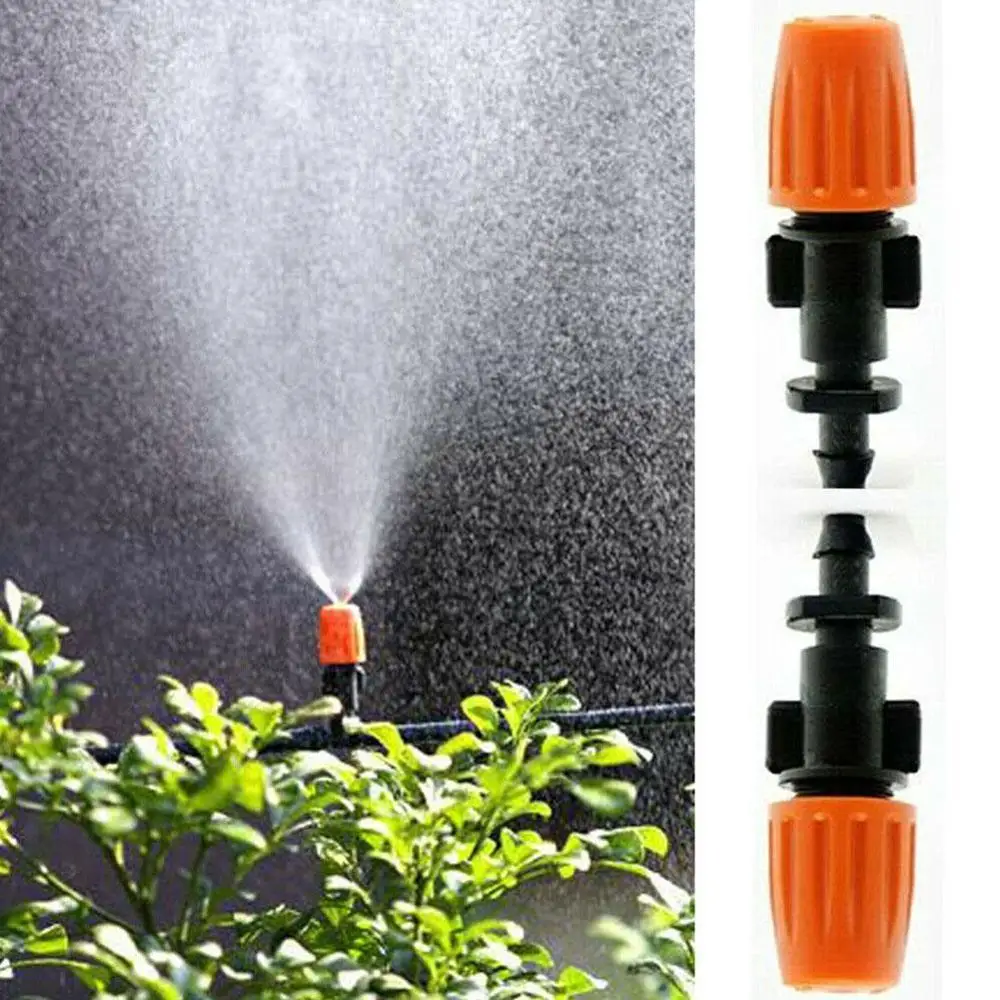 

10PCS Garden Sprinklers Automatic Watering Grass Lawn Pipe Sprinkler 360 Nozzles 5 Rotating Water Circle Degree Garden Hose N6I8