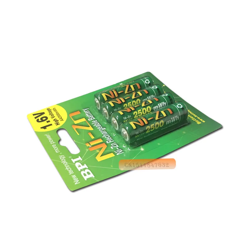 8Pcs NiZn Ni-Zn 1.6V AA 2500mWh Rechargeable Battery + smart Charger Much Powerful and stronger than Ni-MH battery | Электроника