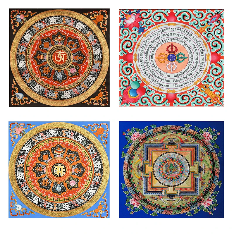 5D DIY картина из алмазов Thangka Мандала религиозная вышивка полная крестиком Стразы