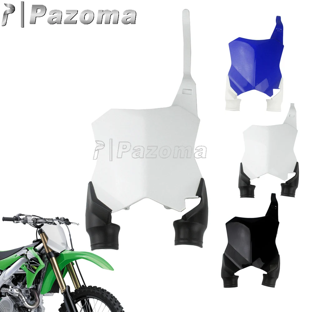 

Передняя номерная пластина пластиковая панель для Kawasaki KX250F 2017-2019 KX450F 2016-2019 KXF 250 450 250F 450F Motocross Enduro