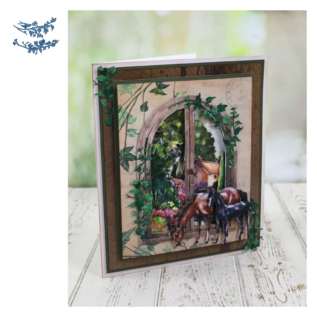 

Hot Sale Ivy Trails Metal Cutting Die Scrapbook Embossed Paper Card Album Craft Template Cut Die Stencils New for 2021 Arrive