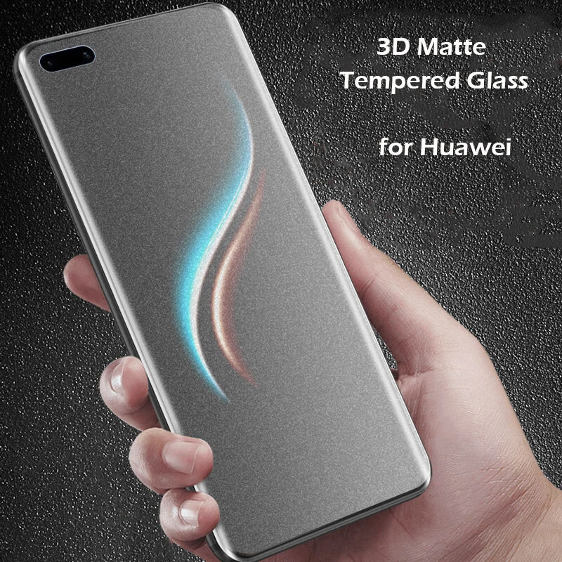 

Защитное стекло для Huawei P30, P40 Pro Plus, 3D, матовое