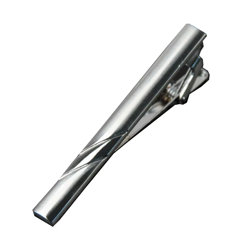 Linbaiway зажим для галстука мужчин Классический Простой стиль застежка мужской