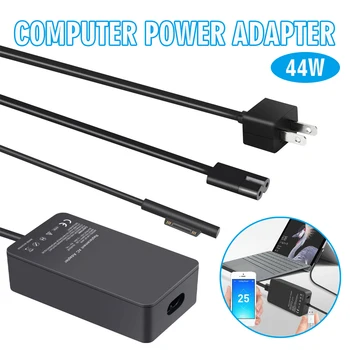 Pohiks 1pc 44W 100-240V AC Adapter Power Supply Charger High Quickly Recharges Adapters For Microsoft Surface Pro 3 4 5 6 Laptop