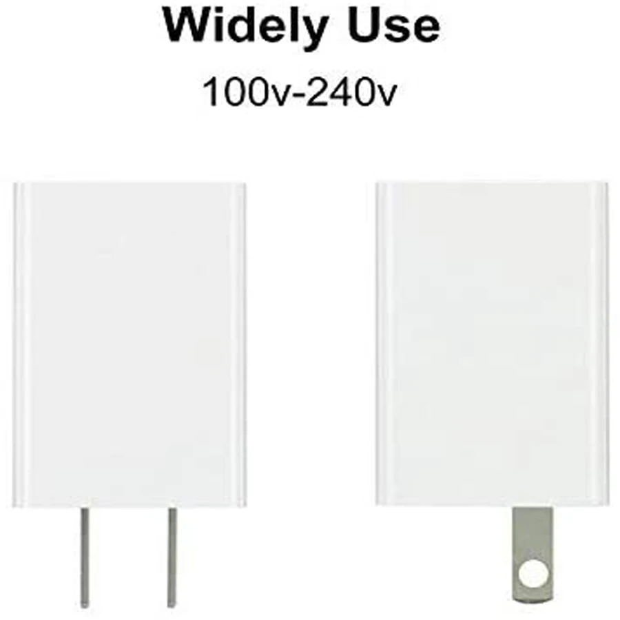 Сетевое зарядное устройство с 1 портом USB 24 Вт 3 0 дюйма совместимо Samsung Galaxy S8/S7 Note 9/8