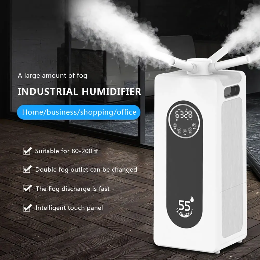 

Floor-Standing Ultrasonic Air Humidifier With Large Capacity And High Power Industrial Commercial Fresh-Keeping Purifier