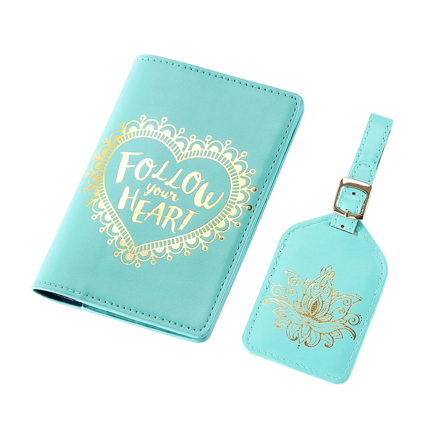 Распродажа Обложка для паспорта набор с дополнительной багажной биркой