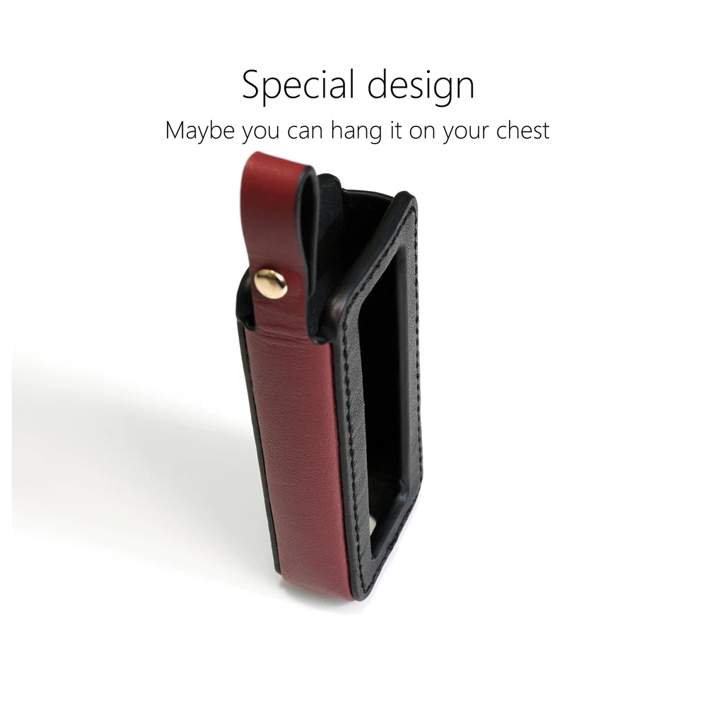 DD C-B5 кожаный чехол для FiiO Btr5 Bluetooth усилителя адаптер крышки черный | Электроника