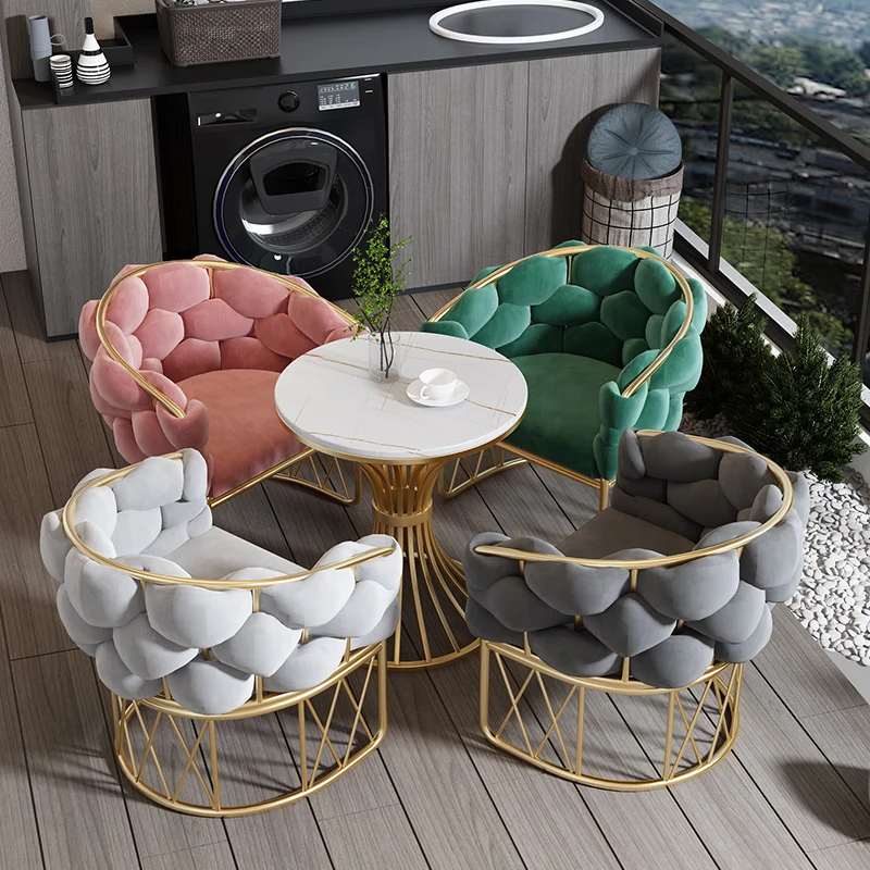 Роскошные диваны для гостиной современное бархатное кресло скандинавский