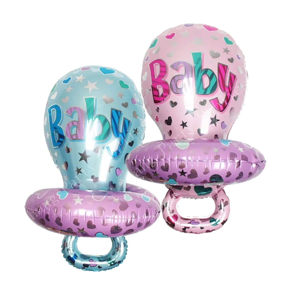 Надувной соска для мальчиков и девочек детский Гелиевый шар украшение первого