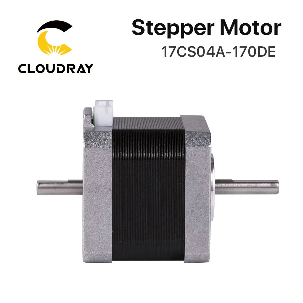 Двухвальный шаговый двигатель Cloudray Nema 17 40 мм 42 нм 1 7 А для ЧПУ 3D принтера