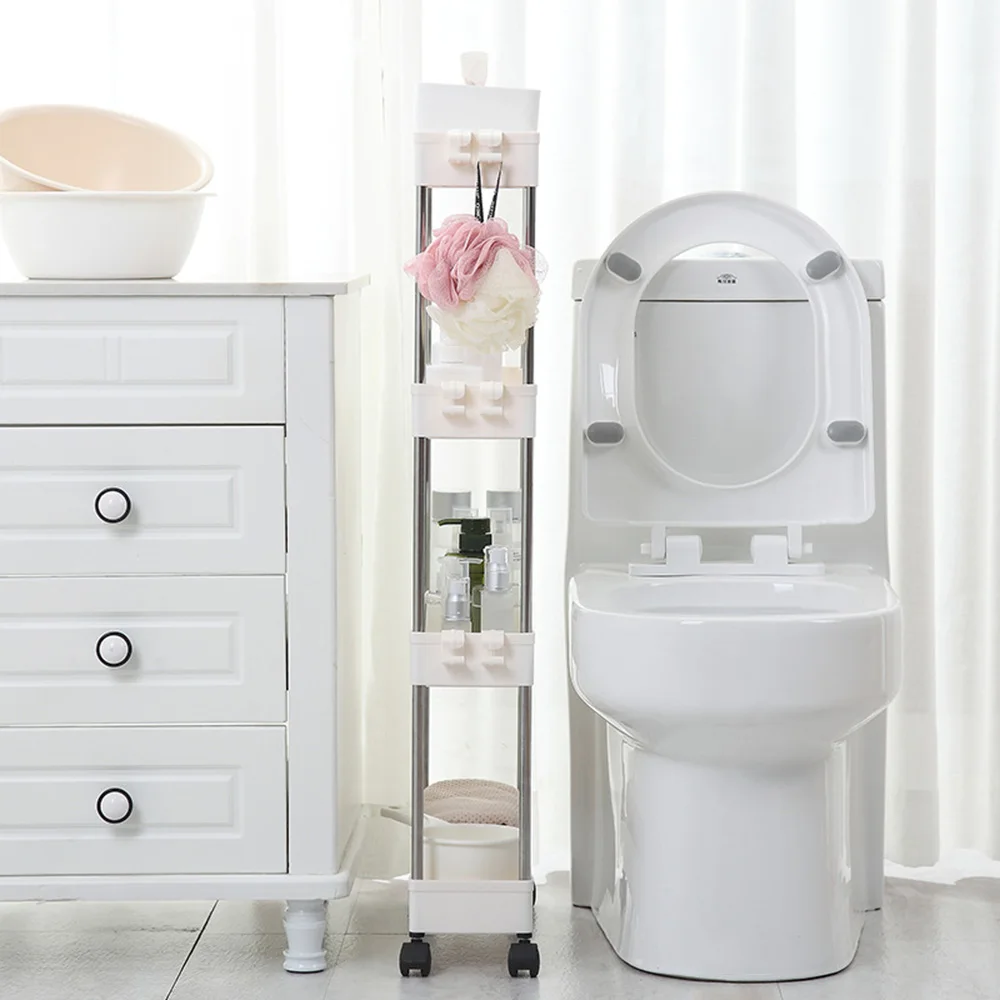 Тележка на колесиках 2/3/4 слоев для хранения кухне | Дом и сад