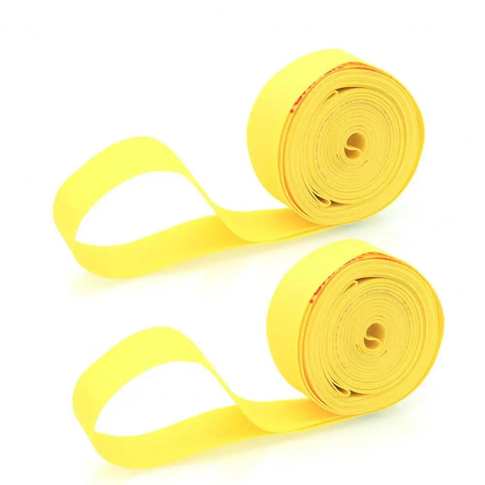 

2Pcs Tire Rim Liners High Toughness Explosion-proof PVC MTB Road Bike Rim Tape Strips for Cycling