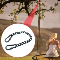stainless steel hammock chain with two carabiners hanging chair adjustable sandbag safety home camping swing garden easy install