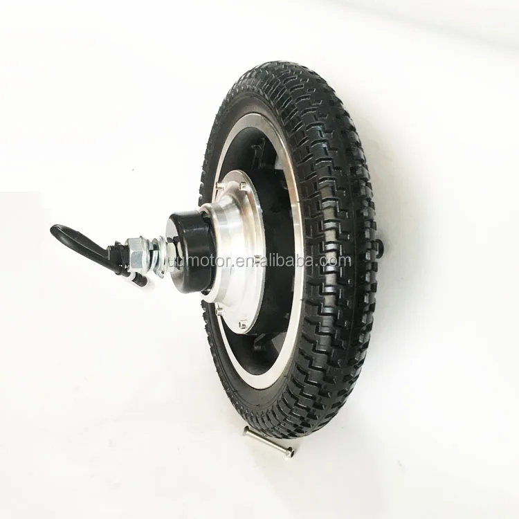 

24v 200w 12 inch dual shaft brushless geared electric wheelchair motor