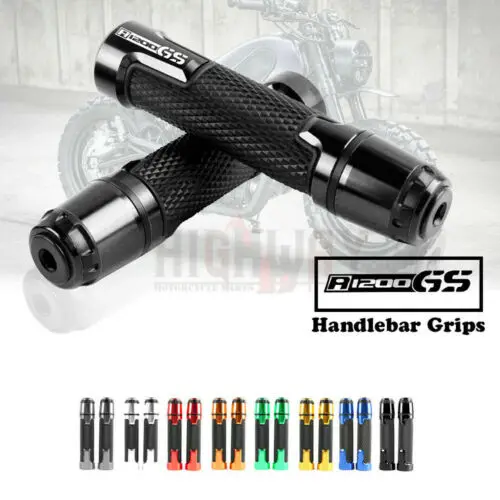 

Motorcycle Hand Rubber Biker Scooter Handlebar Turn Grip Handle Grips Fit BMW R 1200 GS R1200GS R1200 GS LC Adventure