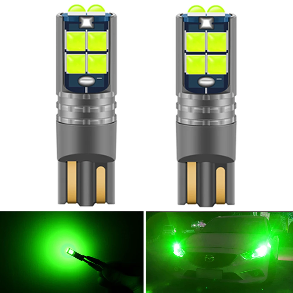

2 шт., Сверхъяркие светодиодные лампы T10 W5W WY5W 2825 Canbus