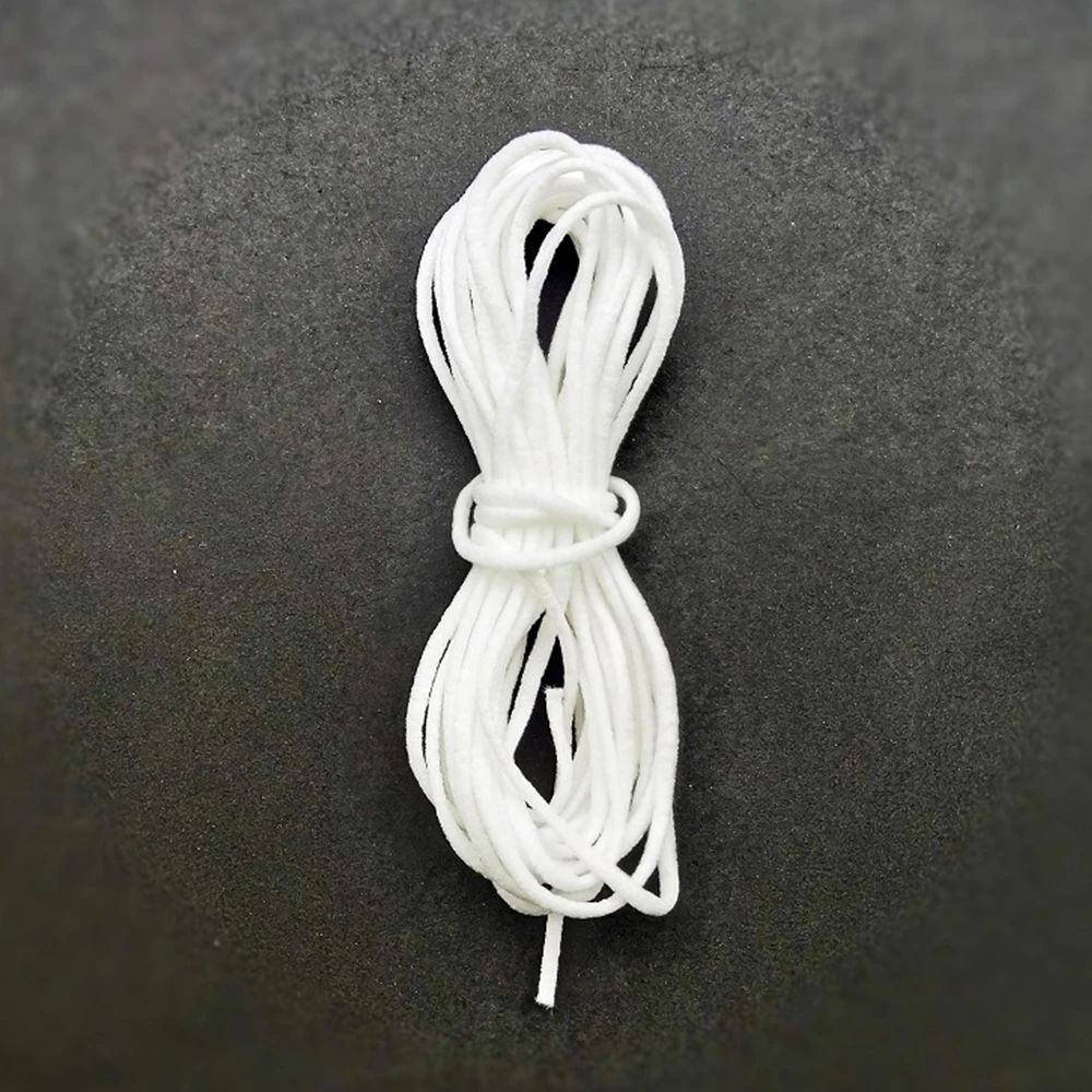 3 мм мягкий белый фотошнур шнур для подвешивания ушей рукоделие материал маски