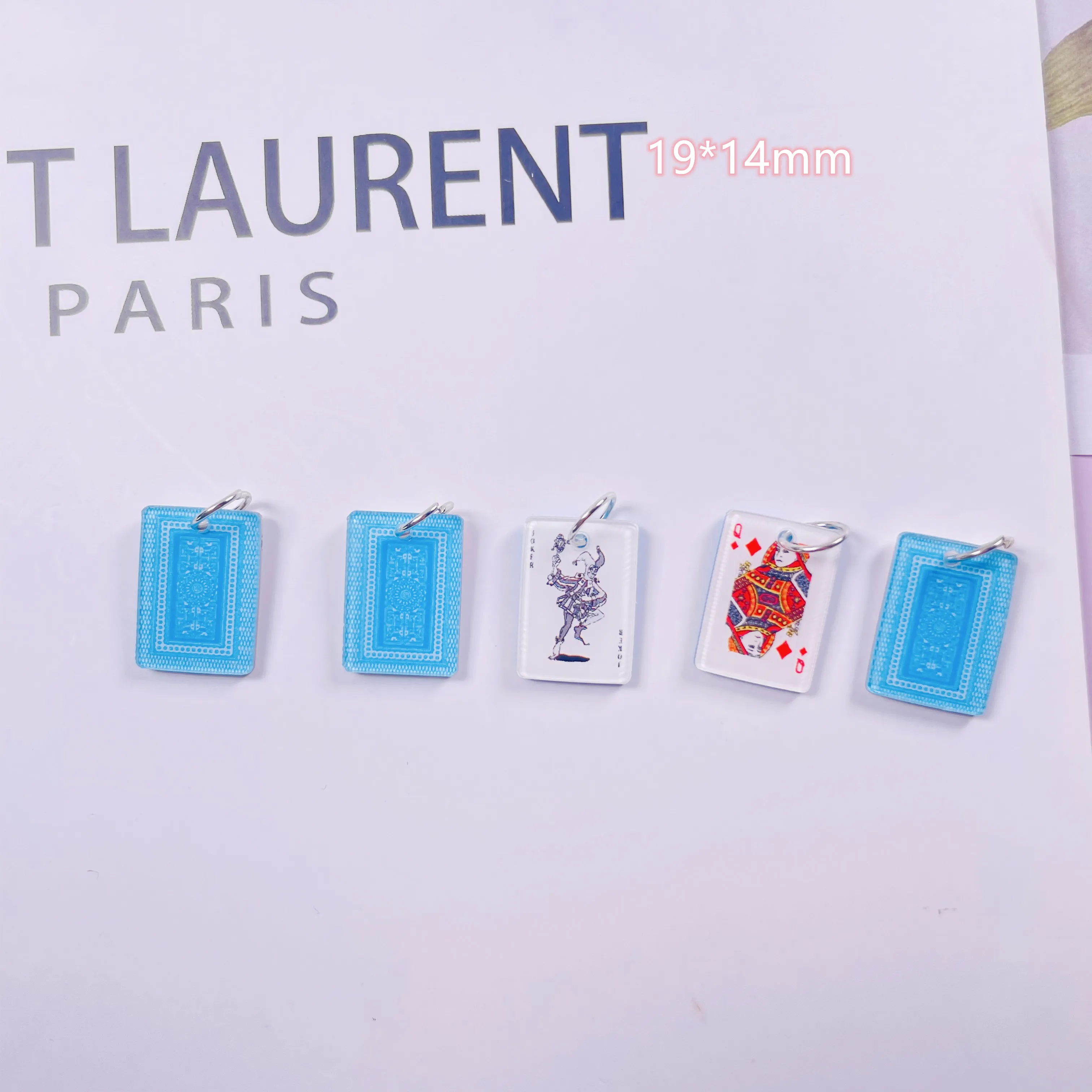 10 шт. акриловые подвески для ключей сделай сам | Шармы