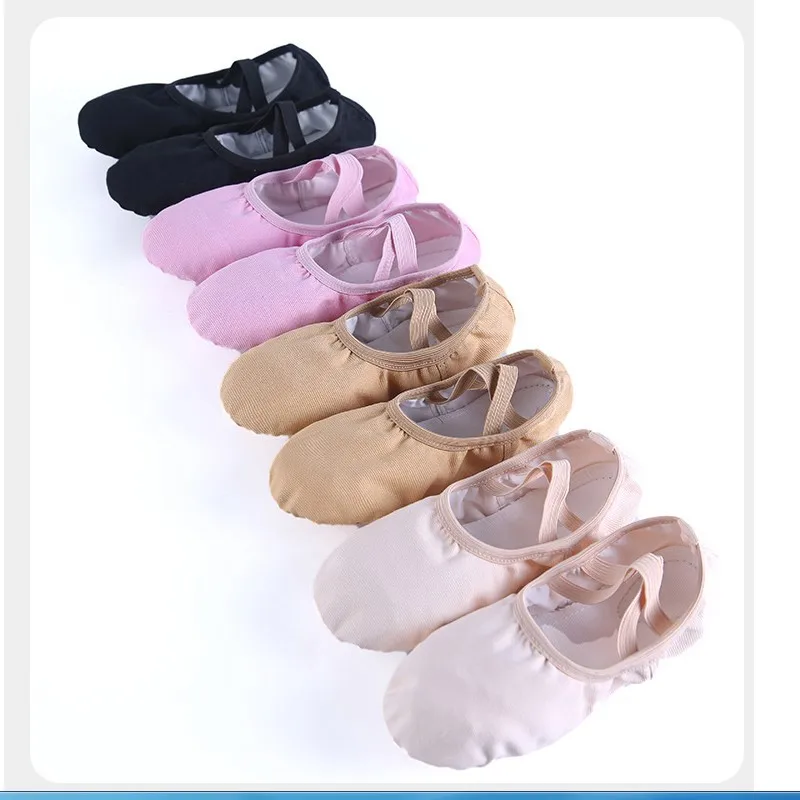 

Lace-free Dance Shoes Women's Soft-soled Exercise Shoes Adult Yoga Shoes Cat Claw Shoes Ballet Shoes Body Shoes