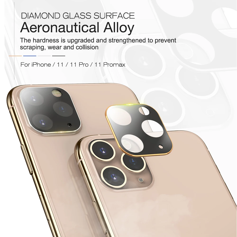 Защитная пленка из закаленного стекла для задней камеры iPhone 11 Pro Max защитный чехол