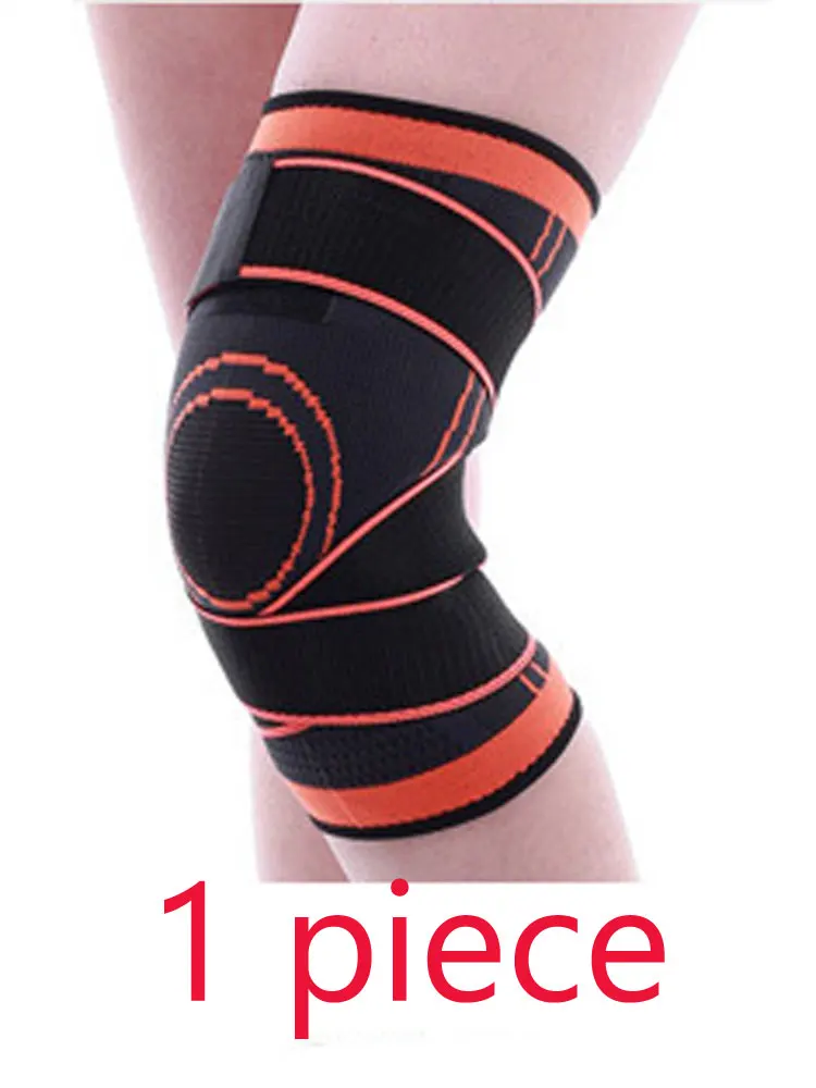 orange with strap Кинезио тейп тейпы спортивный тейпирование ленты кинезиология Компрессионная поддержка коленчатого рукава-для боли в суставах и помощь при артрите Улучшенная циркуляционная компрессионная одежда в любом месте - Цвет: orange with strap