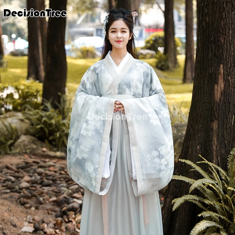 

2021 женщины в китайском стиле для танцев костюмы традиционный костюм ханфу; Сетчатая ткань; Китайское платье для выступления танцев костюмы;...