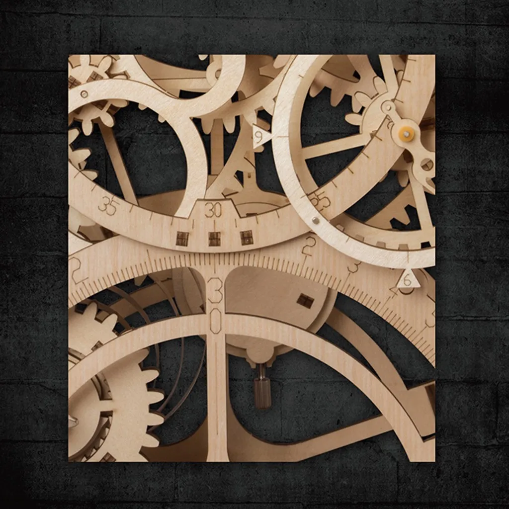 Высокая сложность Изысканная самодельная Творческая 3d деревянная игра в сборе