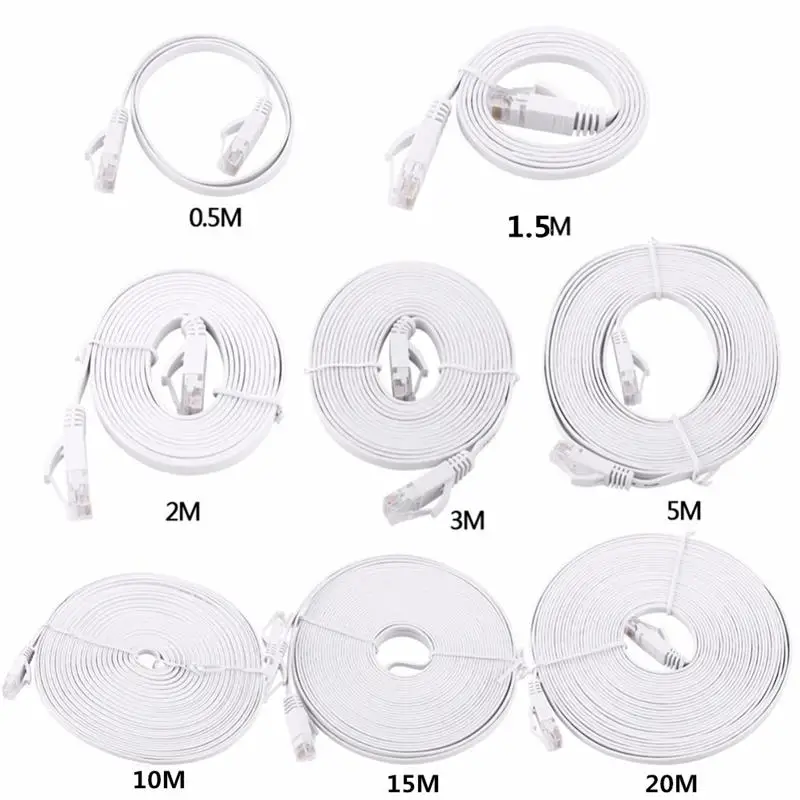 Сетевой кабель Ethernet CAT 6 10–20 м UTP-кабель RJ45 для подключения маршрутизатора