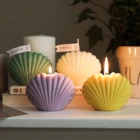 Свеча в виде ракушки для ароматерапии, товары для дома, мебель ручной работы, украшение для гостиной, восковая фигурка для женского туловища, 1 шт.